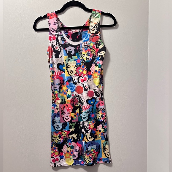 Marilyn Monroe contour sublimation dress - Picture 2 of 6